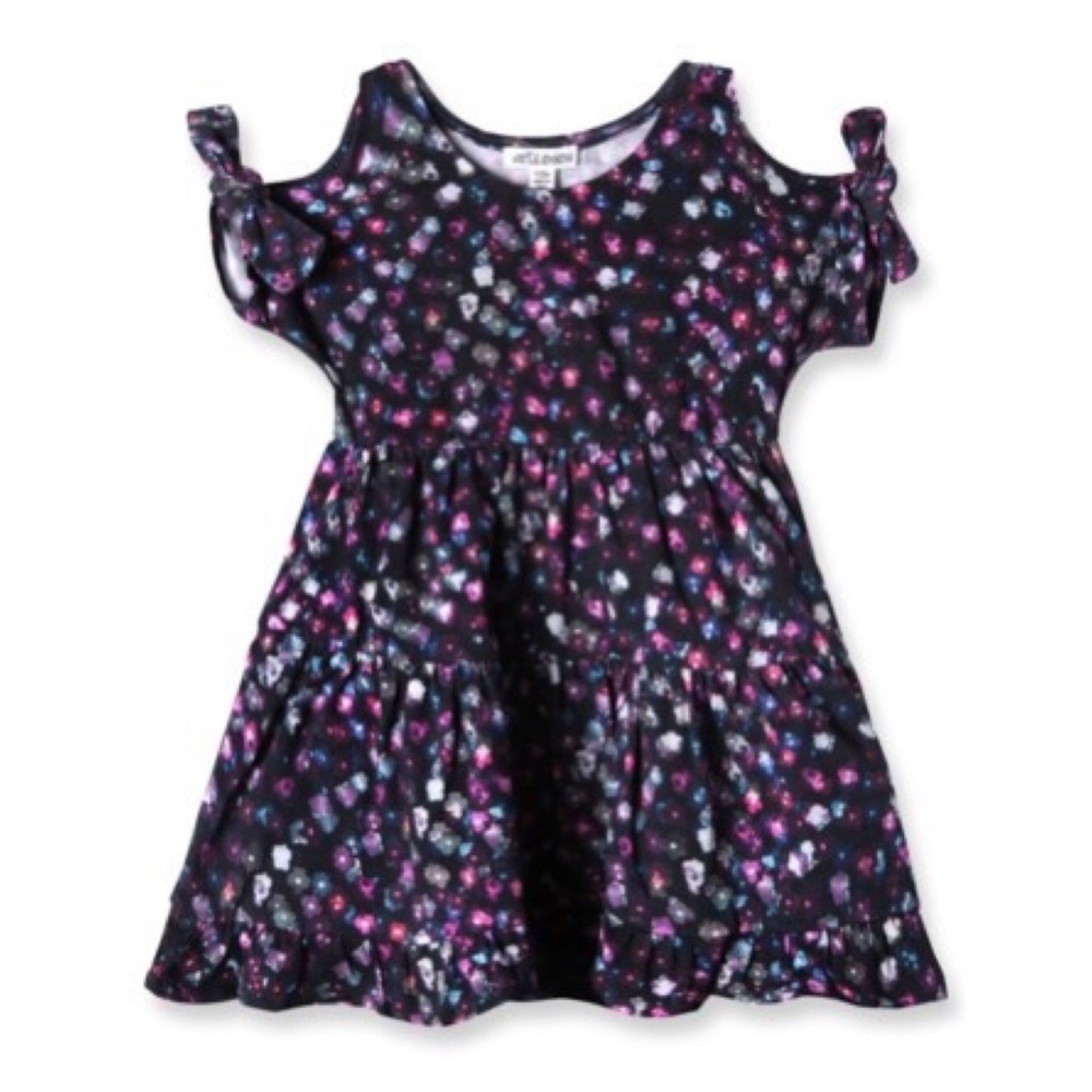 New art & eden Emma cold shoulder dress